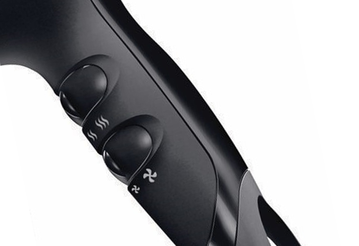 Απεικονίζεται το σεσουάρ μαλλιών